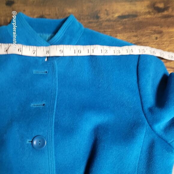 Chadwicks Cashmere Wool Blend Blazer Size 6 P Pockets Preppy Quiet Luxury NWOT - Picture 5 of 11